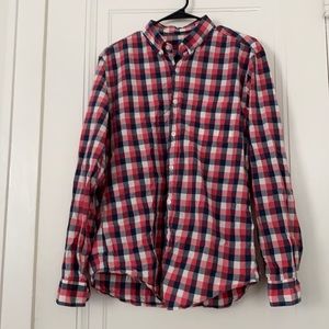 JCrew Plaid Button Down